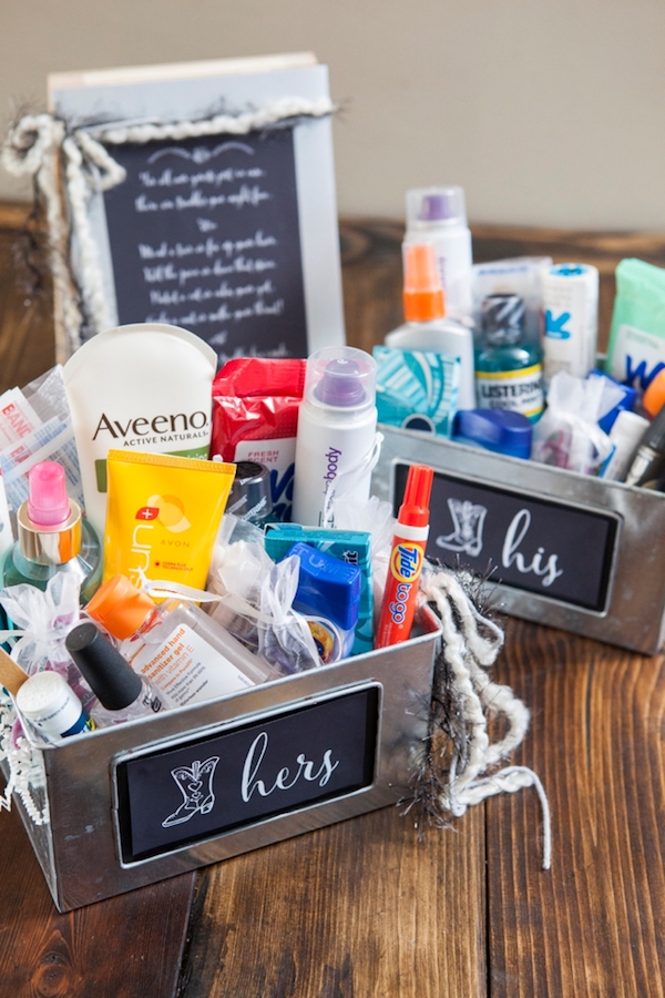 kit de emergencia de boda