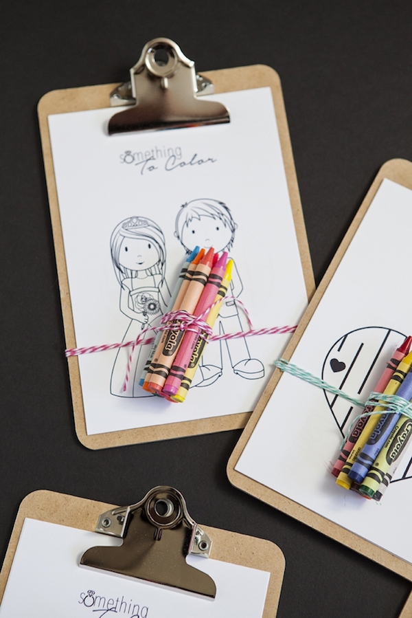 libro de colorear de boda