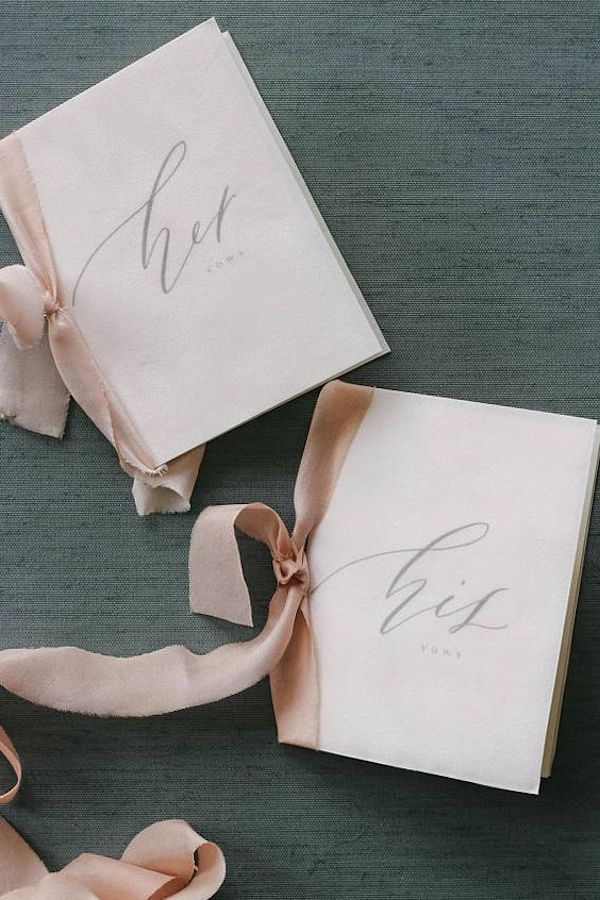 folletos de promesa de boda