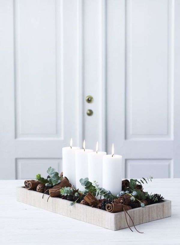 decoraciones sencillas para navidad
