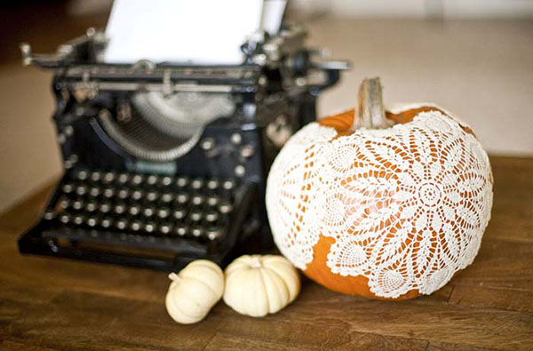calabazas con tapetes