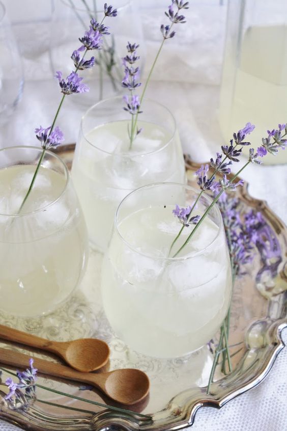coctel de lavanda
