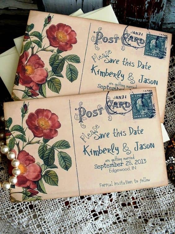 invitaciones boda vintage invitaciones boda vintage
