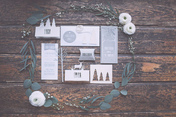 anuncios de boda de invierno