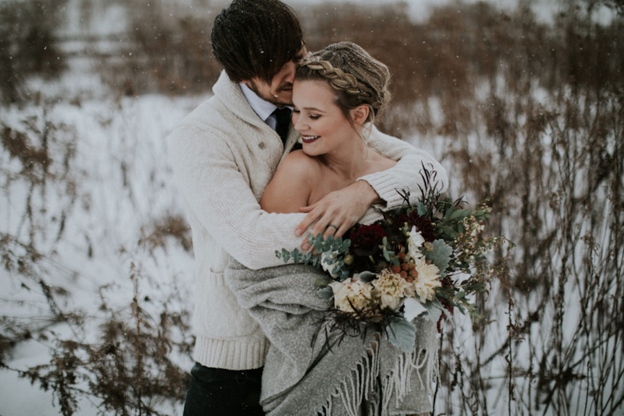inspiración para una boda Hygge