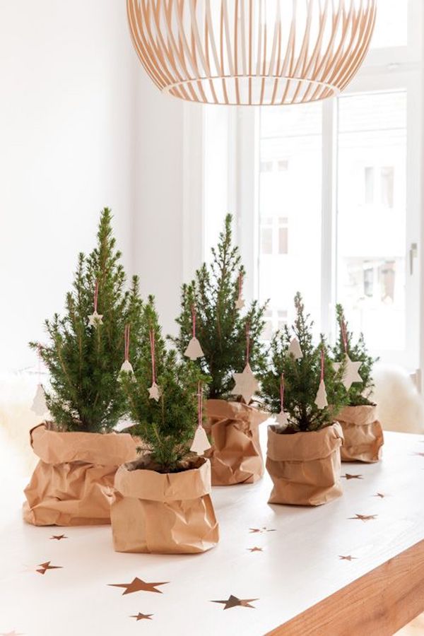 mini arboles de navidad