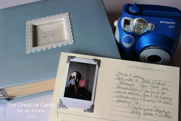 Polaroid Wedding Guest Book 1
