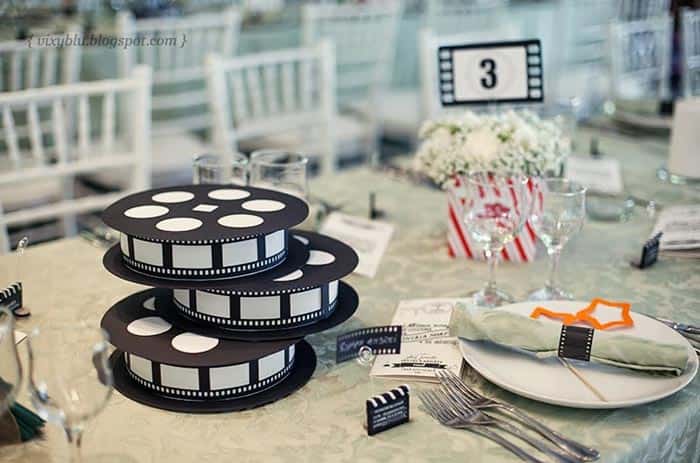 bodas temática cine