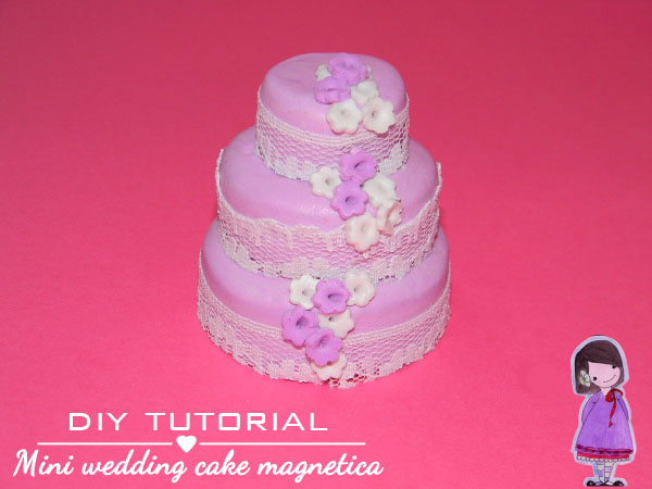 tutorial pastel de bodas fimo cernit