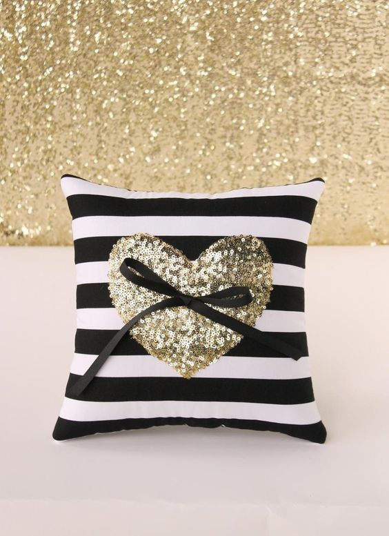 almohada anillo de bodas