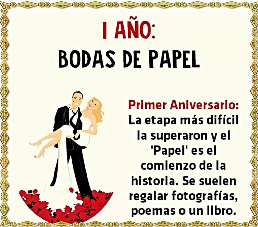 bodas de papel