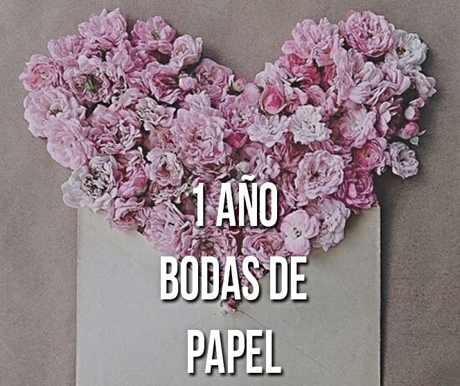 bodas de papel significado