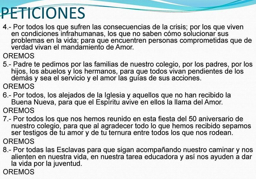 peticiones para el matrimonio