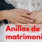 anillos de matrimonio o boda
