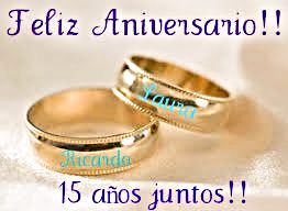 aniversario de bodas 15 años