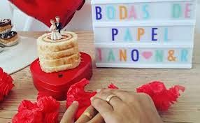 bodas de papel