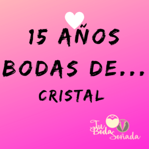 15 años bodas de