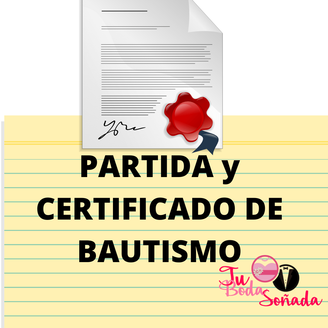 La partida de bautismo. Qué es, como pedirla y su validez? Te resolvemos las dudas!