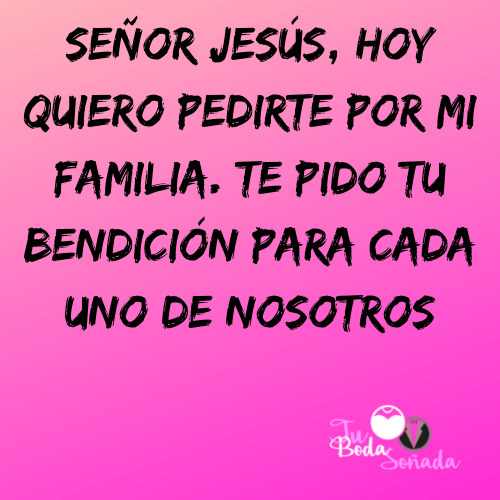 peticiones por la familia