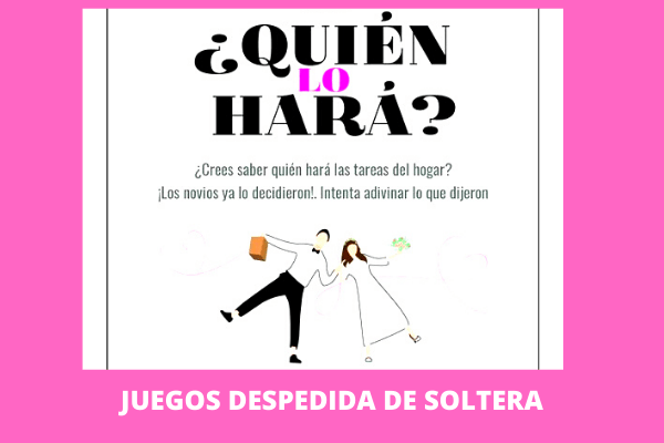 Juegos despedida de soltera
