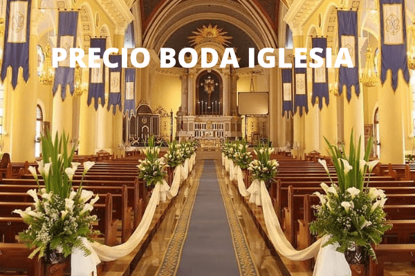 Precio boda iglesia