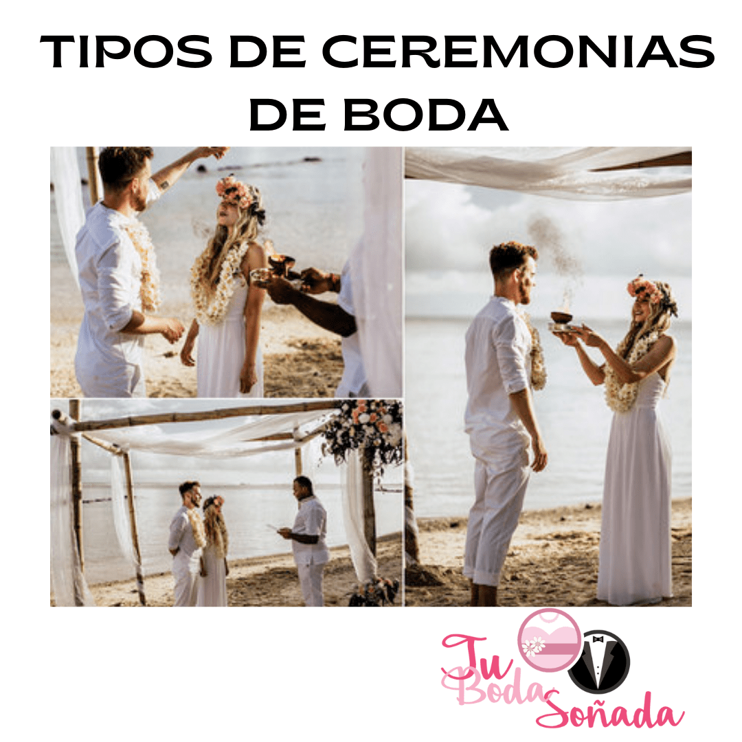 Tipos de ceremonias de boda