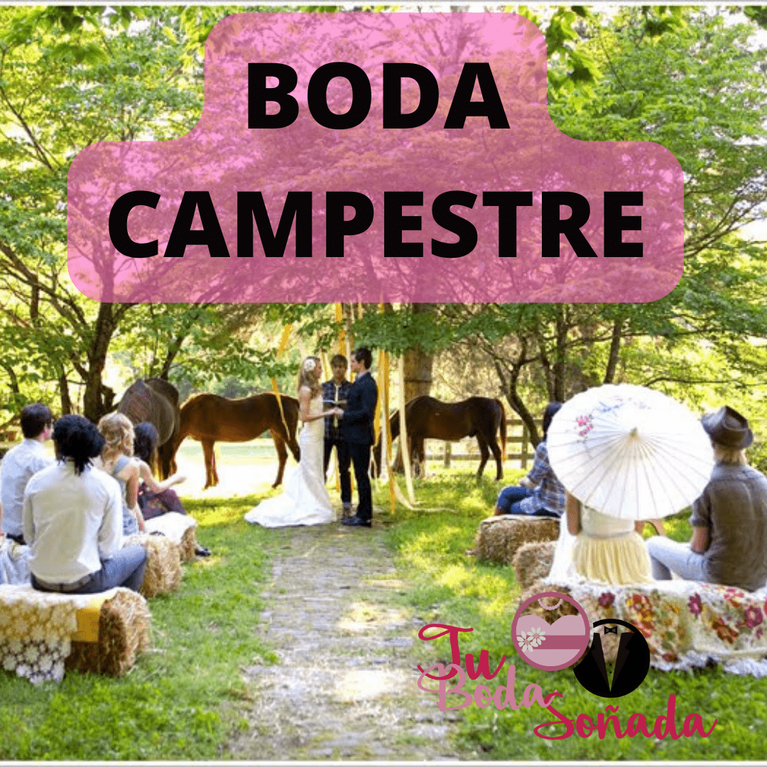 Guía para organizar una boda campestre