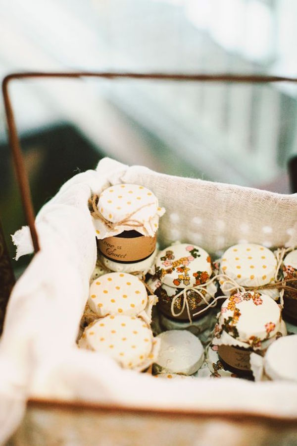 mermeladas | favores de la boda para una boda de otoño