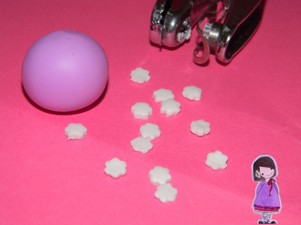tutorial mini pastel de bodas marcador de posición de favor de fimo