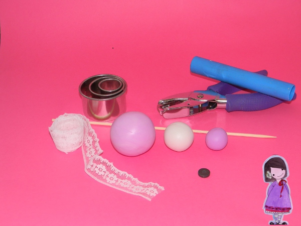 tutorial mini pastel de bodas marcador de posición de favor de fimo