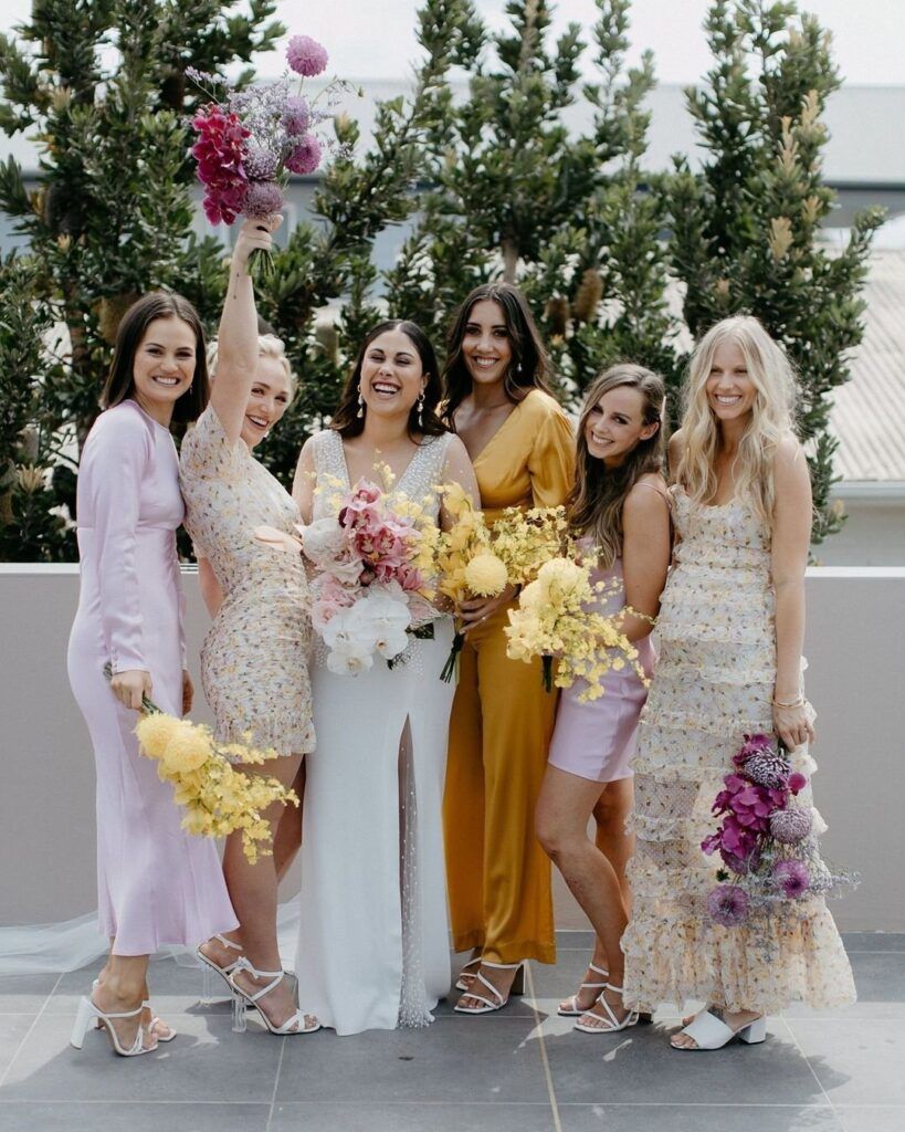 tendencias colores vestidos damas de honor