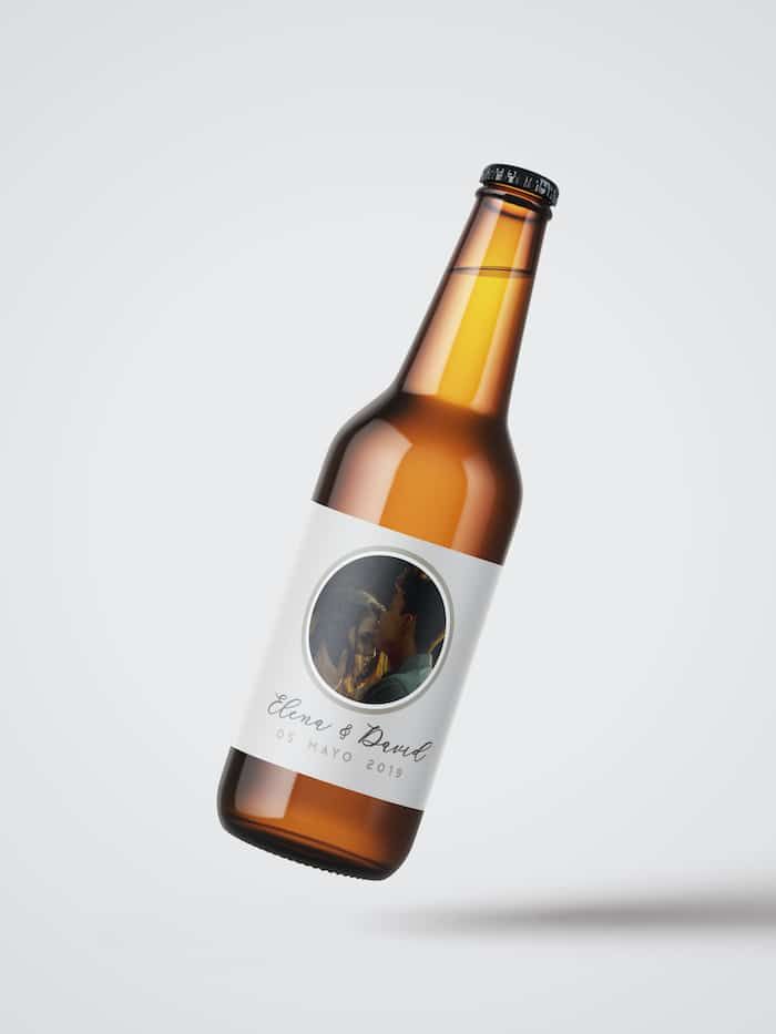 Cervezas personalizadas para bodas