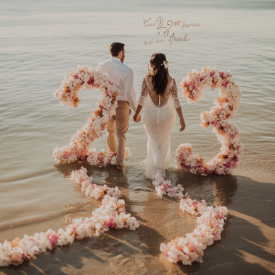Bodas de agua. Aniversario de Bodas