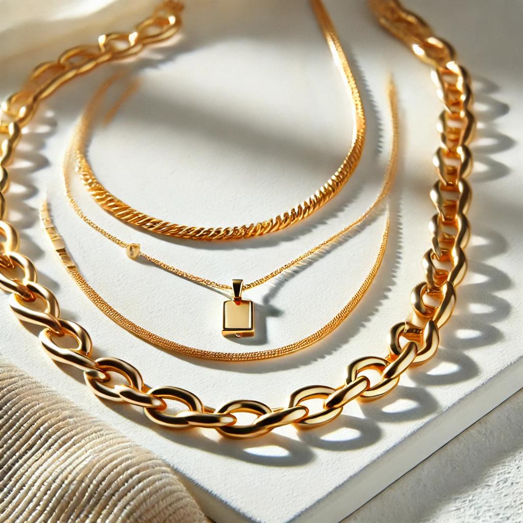 Cadenas de oro para mujer
