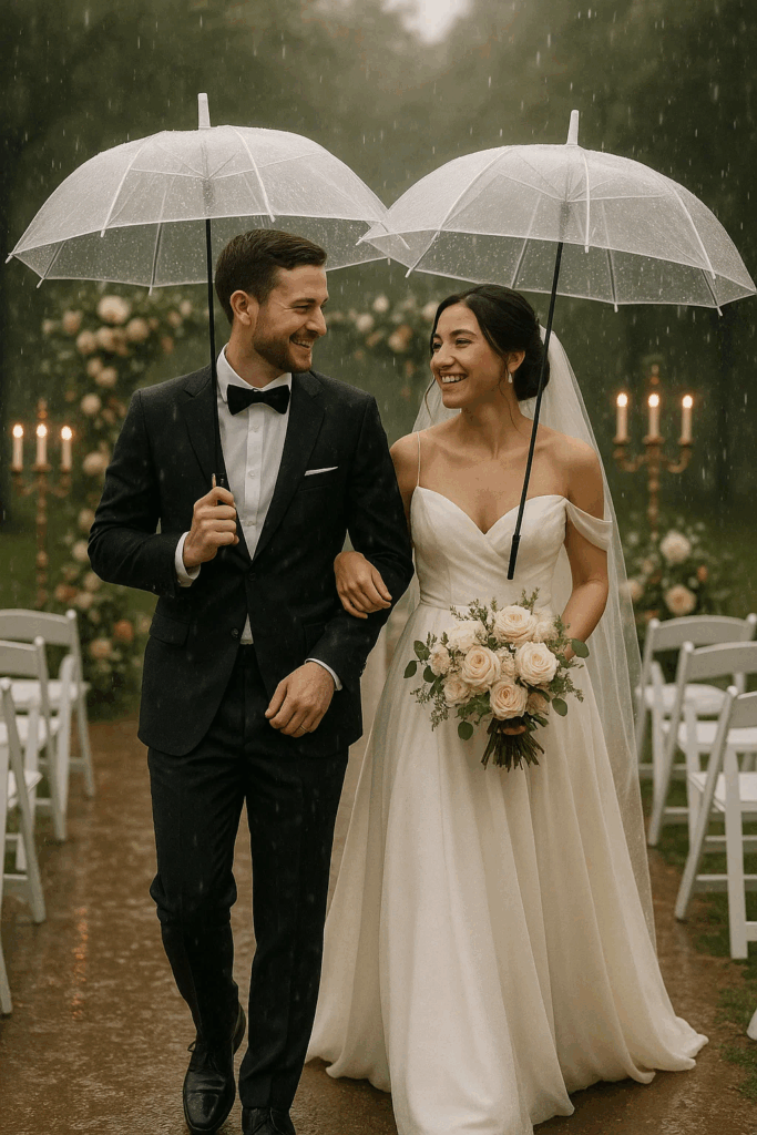 Supersticiones y bodas. Lluvias y bodas