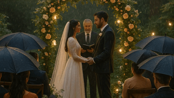 supersticiones y lluvia en las bodas.